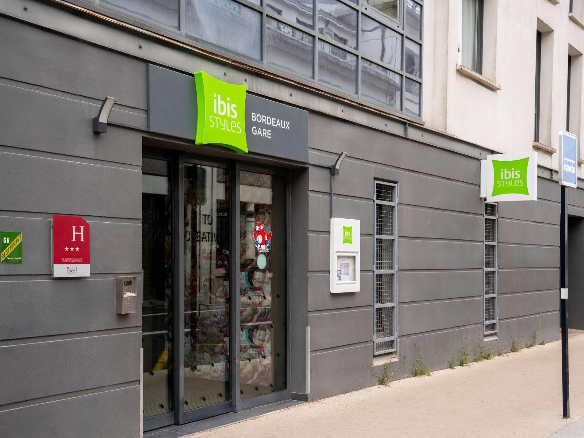 Ibis Styles Bordeaux Centre Gare Hotel Ngoại thất bức ảnh